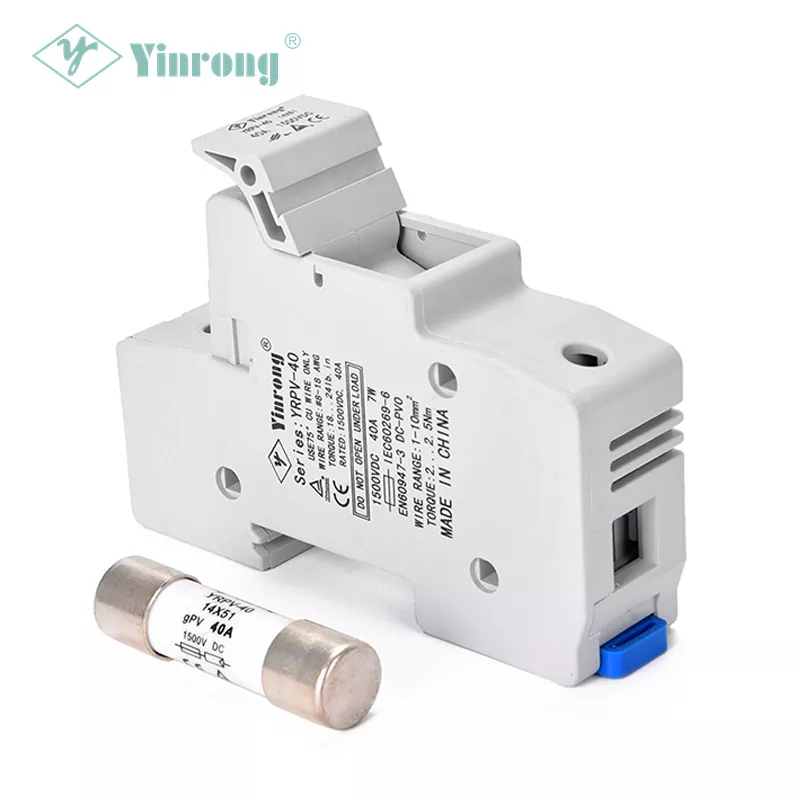 Cylindrical DC gPV Fuse